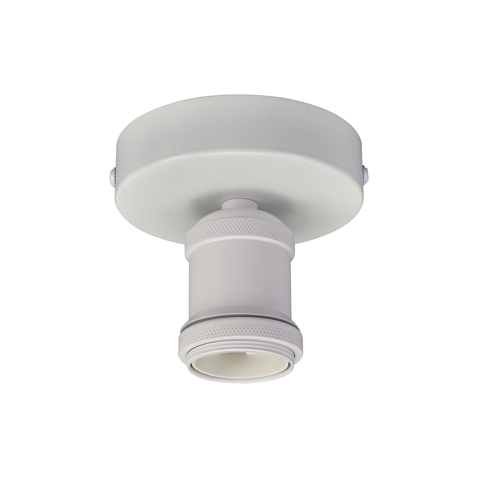 D0737  Dreifa Flush 1 Light Matt White